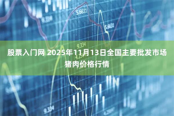 股票入门网 2025年11月13日全国主要批发市场猪肉价格行情