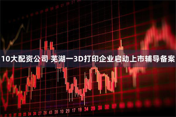 10大配资公司 芜湖一3D打印企业启动上市辅导备案